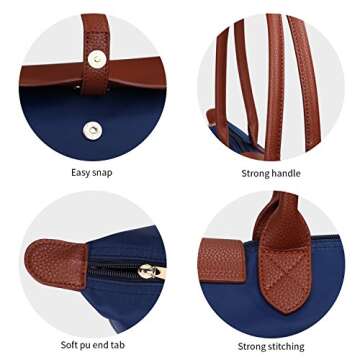 Stylish Waterproof Tote Bag for Women - Travel Ready!