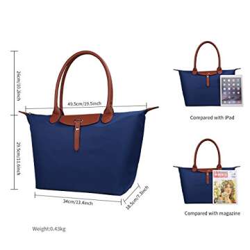 Stylish Waterproof Tote Bag for Women - Travel Ready!
