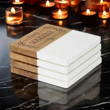 Personalized Marble Wood Charcuterie Board with Serving Tools and Coasters-Anniversary Wedding Gift Bridal Shower Engagement Housewarming Gift-Natural Acacia Engraved Charcuterie Board (Personalized)