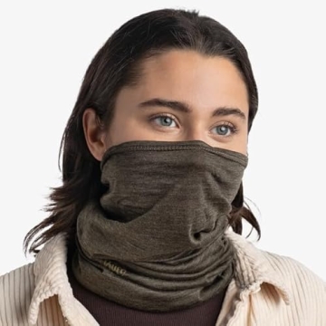 BUFF Lightweight Merino Wool Neck Gaiter for Outdoor Adventures