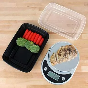 Freshware 150-Pack Meal Prep Containers BPA Free Bento Box