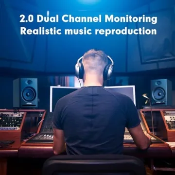 Ortizan C7 Active Studio Monitors with Bluetooth