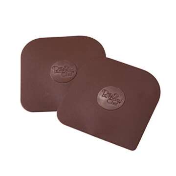 Pampered Chef Nylon Pan Scrapers Set of 3 Brown