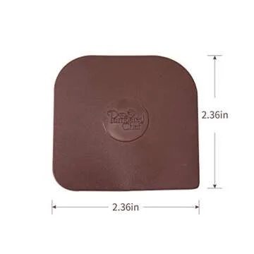 Pampered Chef Nylon Pan Scrapers Set of 3 Brown