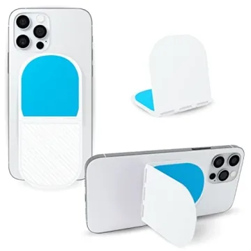 Flipstik 2.0 Foldable Adhesive Phone Mount – Sticks to Any Flat Surface – Hands Free Selfies, Vi...