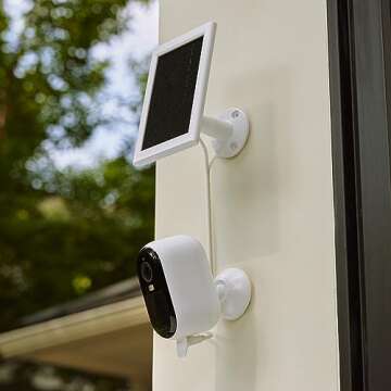 Arlo Essential Solar Panel Charger (2nd Generation) - Certified Accessory for Outdoor Cameras