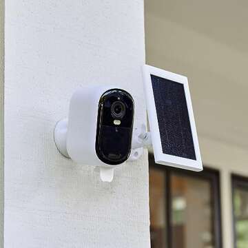 Arlo Essential Solar Panel Charger for Outdoor Cameras