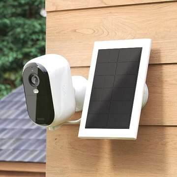 Arlo Essential Solar Panel Charger for Outdoor Cameras