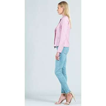 Clara Sunwoo Liquid Leather Signature Womens Jacket