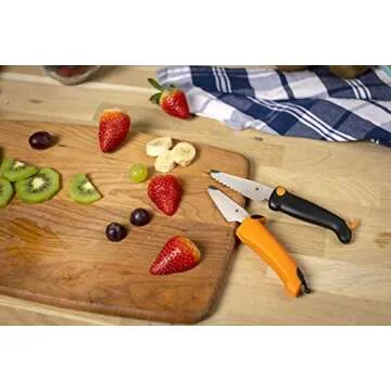 Kuhn Rikon Kinderkitchen Dog Knife for Safe Cooking