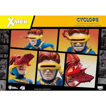 Beast Kingdom Marvel Comics EAA-067 X-Men Cyclops Egg Attack Action Figure
