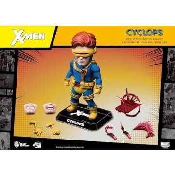 Beast Kingdom Marvel Comics EAA-067 X-Men Cyclops Egg Attack Action Figure