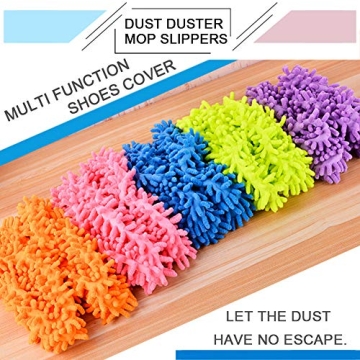 Cosywell Colorful Mop Slippers for Effortless Cleaning