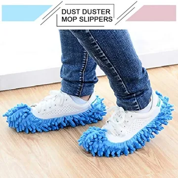Cosywell Colorful Mop Slippers for Effortless Cleaning