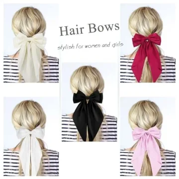 Elegant VIPPLUS Hair Bows Set for Women and Girls