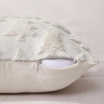 DFXSZ Christmas Tree Pillow Covers Set for Holiday Decor