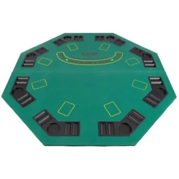 Folding Poker Table Top for 8 Players - Trademark Poker