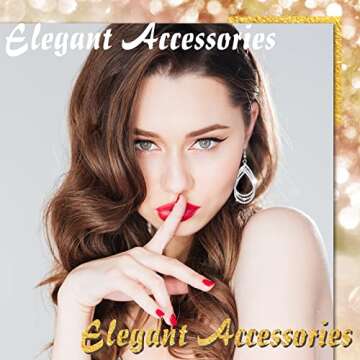 6 Pairs Silver Rhinestone Dangling Earrings for Women Bling Teardrop Dangle Earrings Sets Boho Fashi...