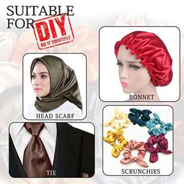 Luxurious VACVELT Satin Fabric for Crafting and Sewing