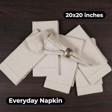 Elegant Cloth Napkins Set of 12 for Dining Occasions