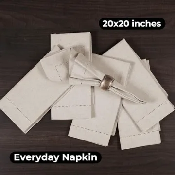 Elegant Cloth Napkins Set of 12 for Dining Occasions