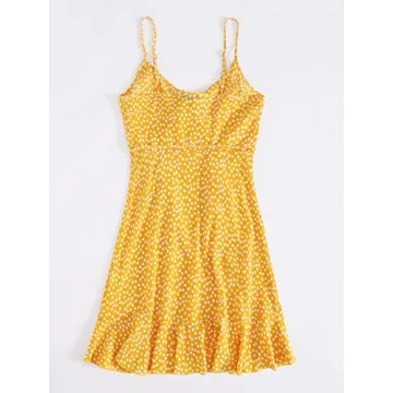 Romwe Boho Floral Sundress - Stylish Summer Dress