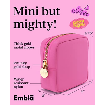 Stylish EMBLA Makeup Pouch for Travel and Organization