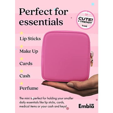 Stylish EMBLA Makeup Pouch for Travel and Organization