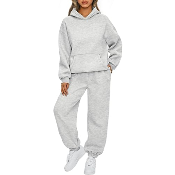 AUTOMET Women's Cozy Sweatsuit Set for Casual Comfort