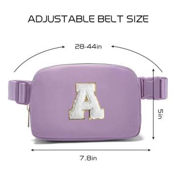 Gitus Birthday Gifts for 8 9 10 11 12 13 Year Old Girls Personalized Fanny Pack Crossbody Bags with ...