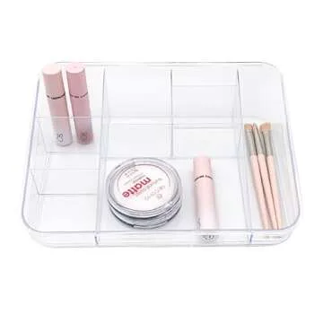Stylish SUNFICON Makeup Tray Organizer - Ideal for All Spaces