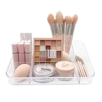 Stylish SUNFICON Makeup Tray Organizer - Ideal for All Spaces