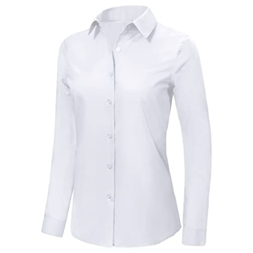 Wrinkle-Free Button Down Shirts for Women
