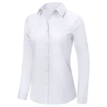 Wrinkle-Free Button Down Shirts for Women