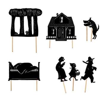 Moulin Roty Les Petites Merveilles - Little Red Riding Hood Shadow Puppets