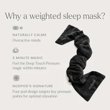 Nodpod Gentle Pressure Sleep Mask for Ultimate Comfort