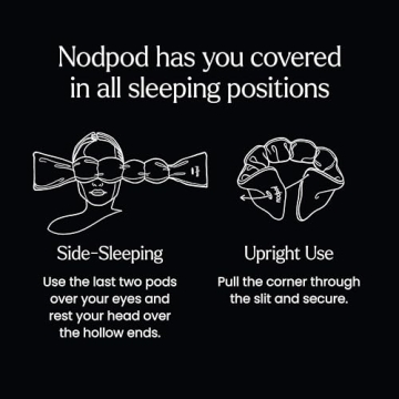Nodpod Gentle Pressure Sleep Mask for Ultimate Comfort