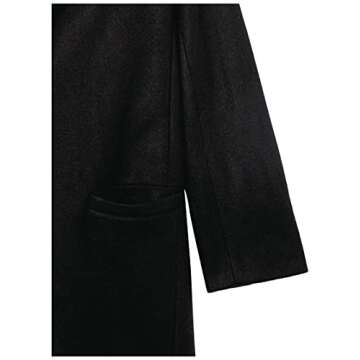 Amazon Essentials Women's Oversized Plush Button-Front Coat