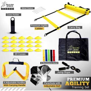 Football Agility Training Parachute for Resistance