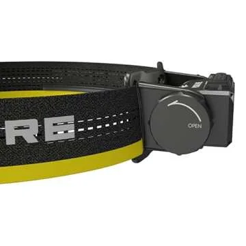 Nitecore HC60 UHE 1600 Lumen Headlamp, USB-C Rechargeable with White and Red Beams for Night Runing, Camping, Hiking, Hunting, and Industrial Work Sticker
