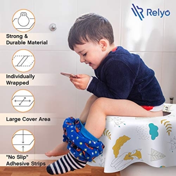 Extra-Large Disposable Toilet Seat Covers for Travel