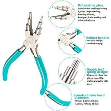 Jewelry Making Tool Set - 2 Pieces Pliers for Crafting