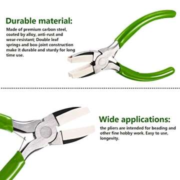 Jewelry Making Tool Set - 2 Pieces Pliers for Crafting