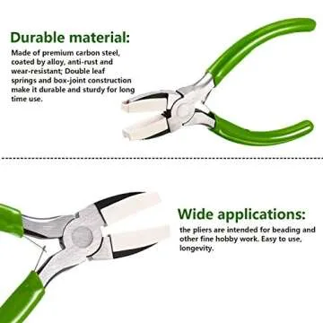 Jewelry Making Tool Set - 2 Pieces Pliers for Crafting