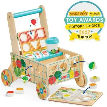 Melissa & Doug Shape Sorting Grocery Cart Toy