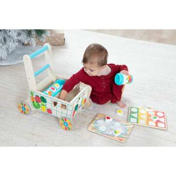 Melissa & Doug Shape Sorting Grocery Cart Toy