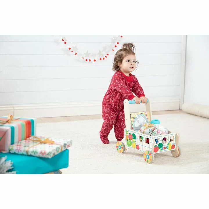 Melissa & Doug Shape Sorting Grocery Cart Toy