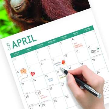 Baby Animals Calendar 2025 Cute Wall Gift for All Ages