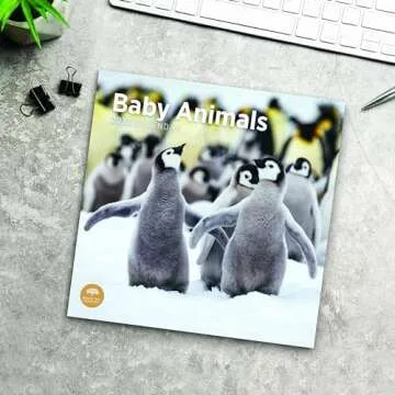 Baby Animals Calendar 2025 Cute Wall Gift for All Ages