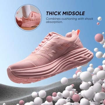 NORTIV 8 Women's Comfortable Walking Shoes - Breathable & Stylish